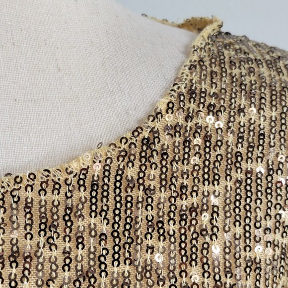 FREE PEOPLE INTIMATELY gold rush long sleeve top Sz M NEW - Picture 5 of 11